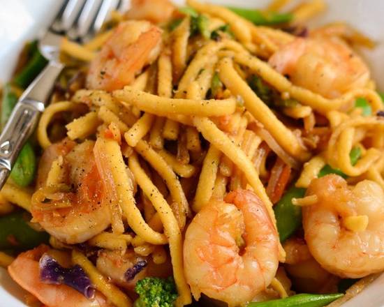 King Prawn Noodle大虾炒面